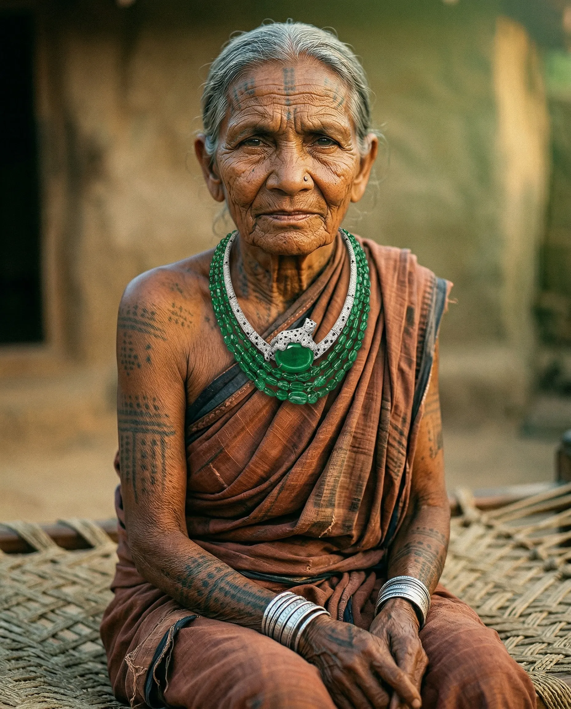 Collar Cartier Esmeraldas - Imagen campaña 5